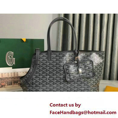 Goyard Chien Gris Pet Tote Bag Gray