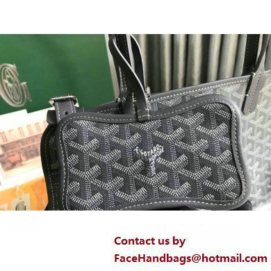 Goyard Chien Gris Pet Tote Bag Gray