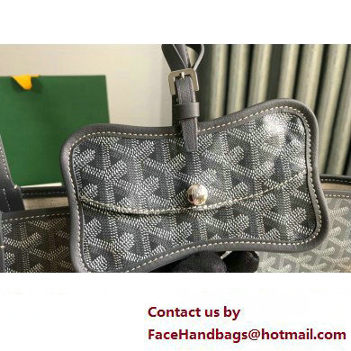 Goyard Chien Gris Pet Tote Bag Gray