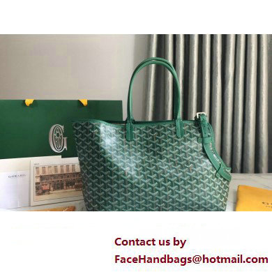 Goyard Chien Gris Pet Tote Bag Green