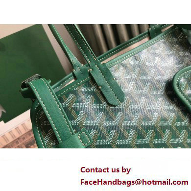 Goyard Chien Gris Pet Tote Bag Green