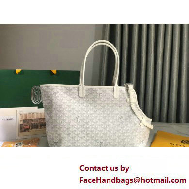 Goyard Chien Gris Pet Tote Bag White