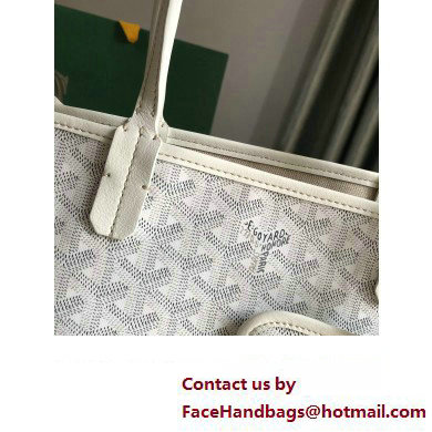 Goyard Chien Gris Pet Tote Bag White