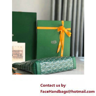 Goyard Conti pouch Clutch Bag Green