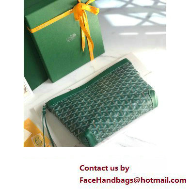 Goyard Conti pouch Clutch Bag Green