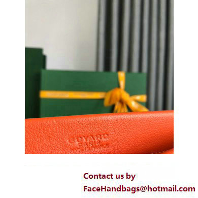 Goyard Conti pouch Clutch Bag Orange