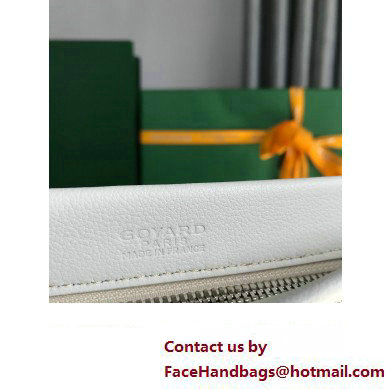 Goyard Conti pouch Clutch Bag White