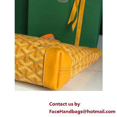 Goyard Conti pouch Clutch Bag Yellow