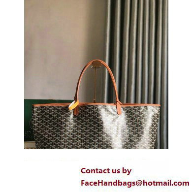 Goyard Hulot Print Saint Louis Claire-Voie PM/GM Tote Bag Brown