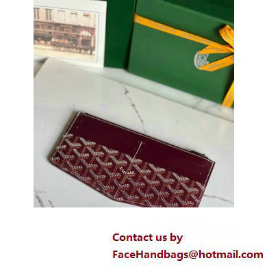 Goyard Insert Louise card holder burgundy 2023