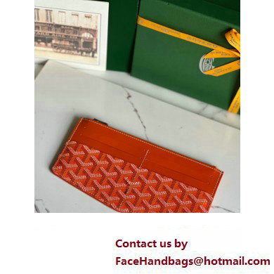 Goyard Insert Louise card holder orange 2023