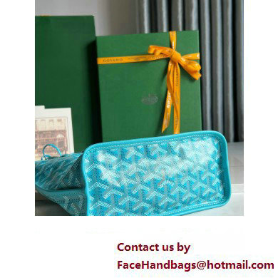 Goyard Saint Louis Tote Mini Bag TURQUOISE 2023