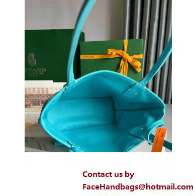 Goyard Saint Louis Tote Mini Bag TURQUOISE 2023