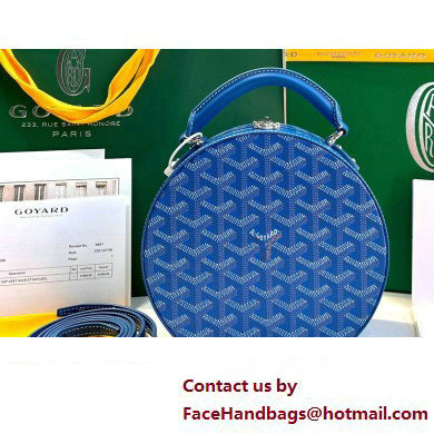 Goyard The Alto Hatbox Trunk Bag Blue