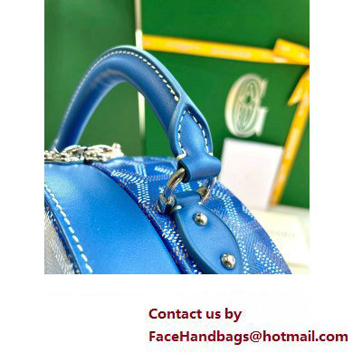 Goyard The Alto Hatbox Trunk Bag Blue