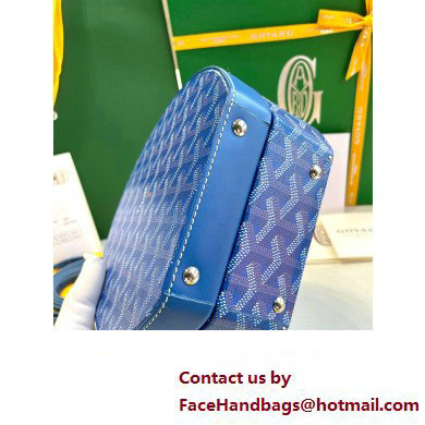 Goyard The Alto Hatbox Trunk Bag Blue