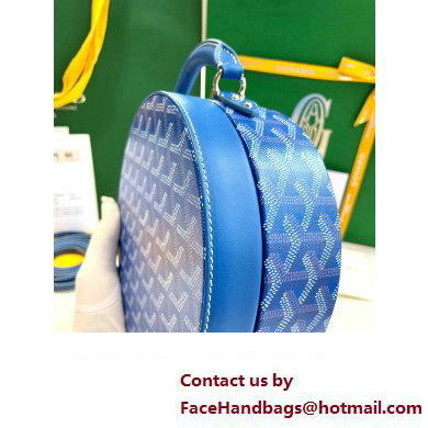 Goyard The Alto Hatbox Trunk Bag Blue