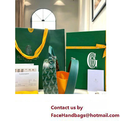 Goyard The Alto Hatbox Trunk Bag Green