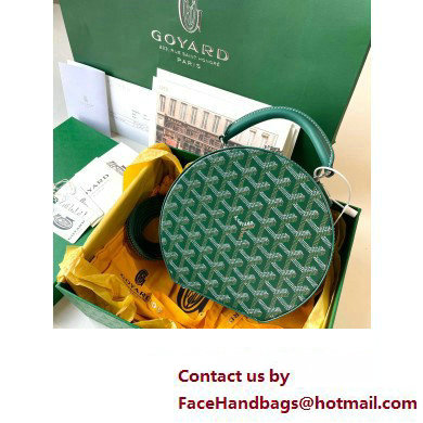 Goyard The Alto Hatbox Trunk Bag Green