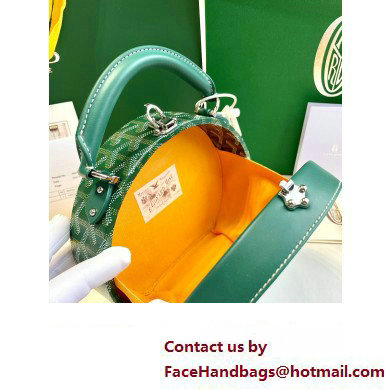 Goyard The Alto Hatbox Trunk Bag Green