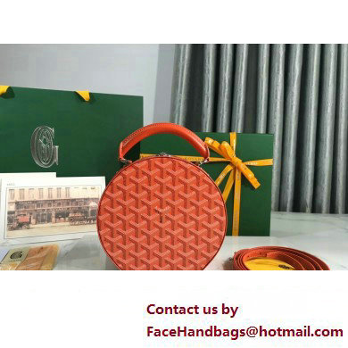 Goyard The Alto Hatbox Trunk Bag Orange - Click Image to Close