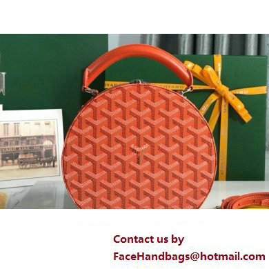 Goyard The Alto Hatbox Trunk Bag Orange