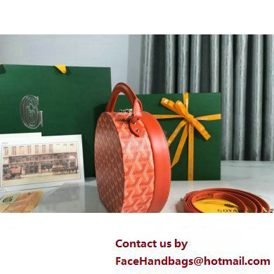 Goyard The Alto Hatbox Trunk Bag Orange