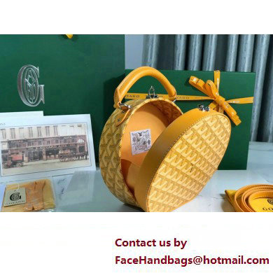 Goyard The Alto Hatbox Trunk Bag Yellow