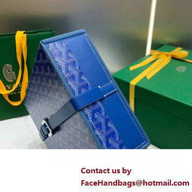 Goyard Watch Box Bag Blue