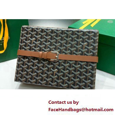 Goyard Watch Box Bag Brown