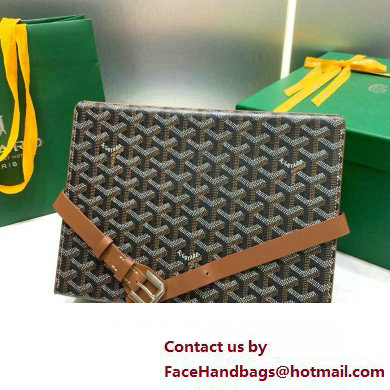 Goyard Watch Box Bag Brown