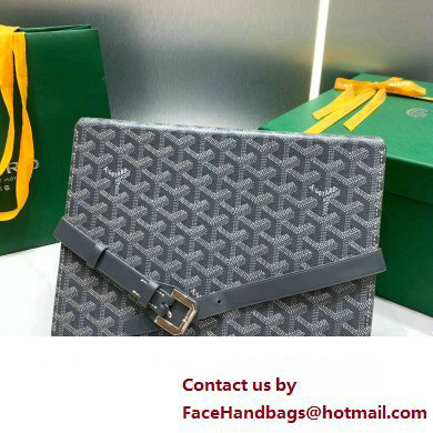 Goyard Watch Box Bag Gray