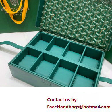 Goyard Watch Box Bag Green