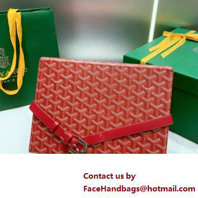 Goyard Watch Box Bag Red