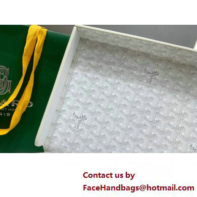 Goyard Watch Box Bag White