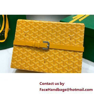 Goyard Watch Box Bag Yellow