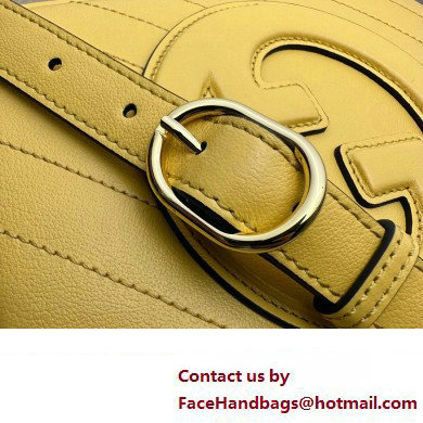 Gucci Blondie small shoulder bag 742360 Yellow 2023