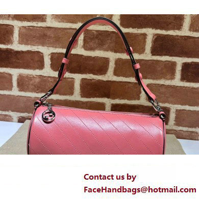 Gucci Blondie small shoulder bag 760169 Pink 2023