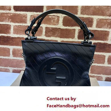 Gucci Blondie small tote bag 751518 Black 2023 - Click Image to Close