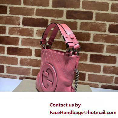 Gucci Blondie small tote bag 751518 Pink 2023