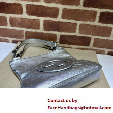 Gucci Blondie small tote bag 751518 Silver 2023