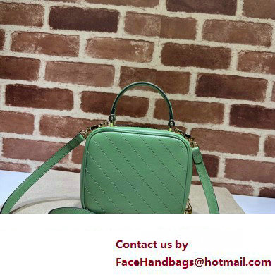 Gucci Blondie top handle bag 744434 Light Green 2023