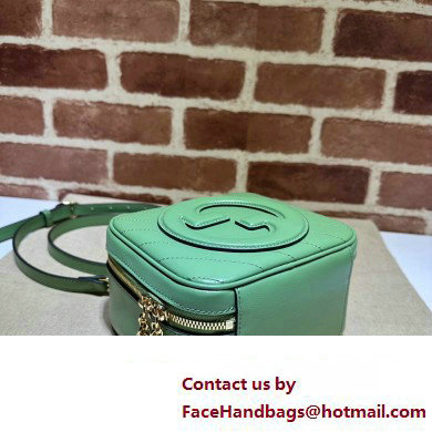 Gucci Blondie top handle bag 744434 Light Green 2023