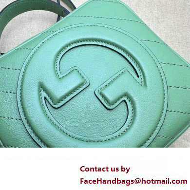 Gucci Blondie top handle bag 744434 Light Green 2023