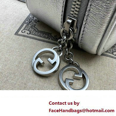 Gucci Blondie top handle bag 744434 Silver 2023