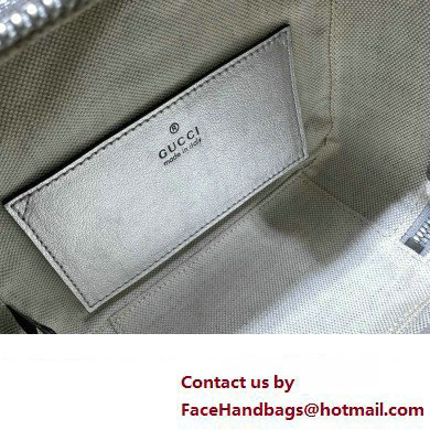 Gucci Blondie top handle bag 744434 Silver 2023