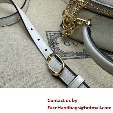 Gucci Blondie top handle bag 744434 White 2023