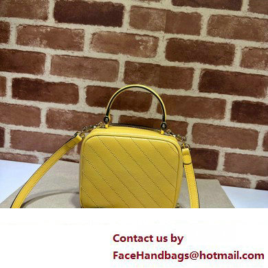 Gucci Blondie top handle bag 744434 Yellow 2023