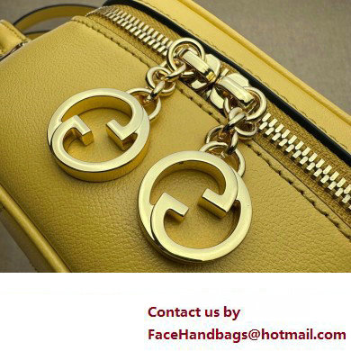 Gucci Blondie top handle bag 744434 Yellow 2023