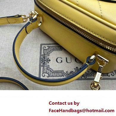 Gucci Blondie top handle bag 744434 Yellow 2023